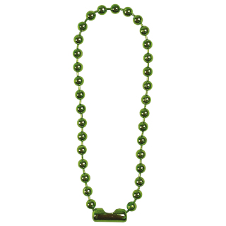 Corrente de bolinhas verdes
